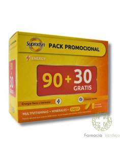 SUPRADYN ENERGY  90 + 30 COMPRIMIDOS Multivitaminas,...