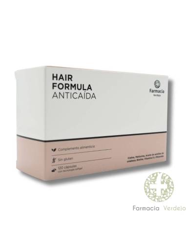 FARMACIA VERDEJO HAIR FORMULA ANTICAIDA 120CAPS