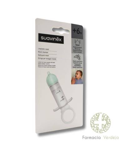 SERINGA DE LAVAGEM NASAL SUAVINEX + 6 MESES