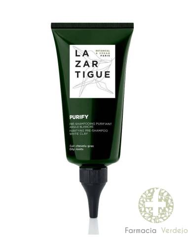 PURIFY TRATAMIENTO REGULADOR PRELAVADO-ARCILLA BLANCA 75ML LAZARTIGUE