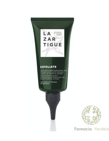 EXFOLIATE EXFOLIANTE DETOX OXIG ACIDOS DE FRUTAS Y JOJOBA 75ML LAZARTIGUE