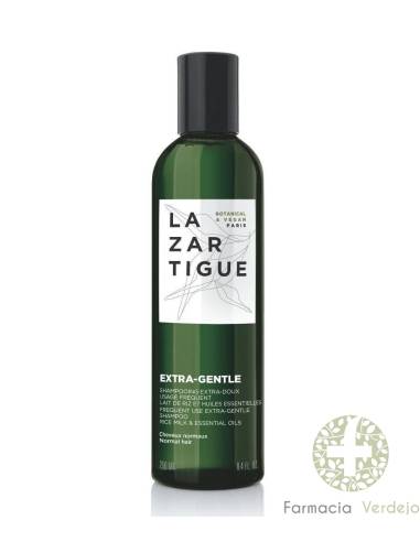 EXTRA GENTLE CHAMPU EXTRASUAVE LECHE ARROZ Y AC ESENCIALES 250ML LAZARTIGUE