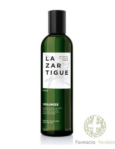 VOLUMIZE CHAMPU VOLUMEN PROTEINAS DE ARROZ 250ML LAZARTIGUE