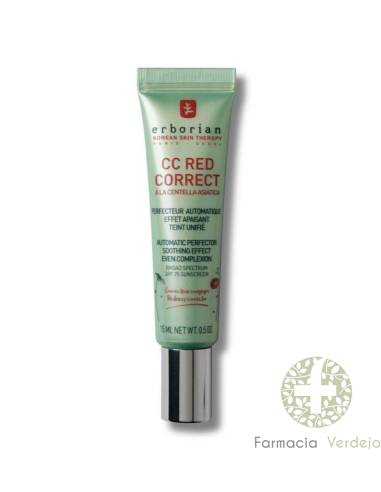 ERBORIAN CC VERMELHO CORRETO PARA CENTELLA ASIÁTICA 15ML
