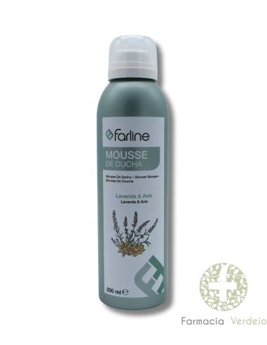 MOUSSE CORPORAL DE LAVANDA E ANIS 200 ML FARLINE