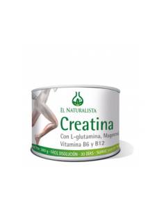 CREATINA EL NATURALISTA 1 FRASCO 300 G SABOR LARANJA