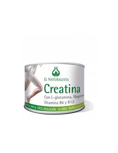 CREATINA EL NATURALISTA 1 BOTE 300 G SABOR NARANJA