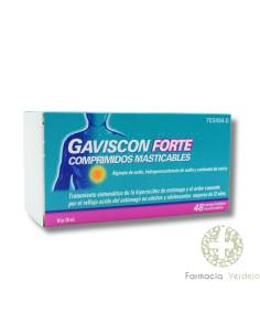 GAVISCON FORTE 48 COMPRIMIDOS MASTIGÁVEIS Alivia a azia e...