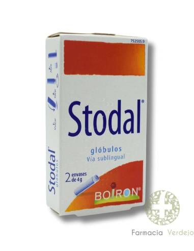 STODAL BOIRON GLOBULOS 2 ENVASES 4 G