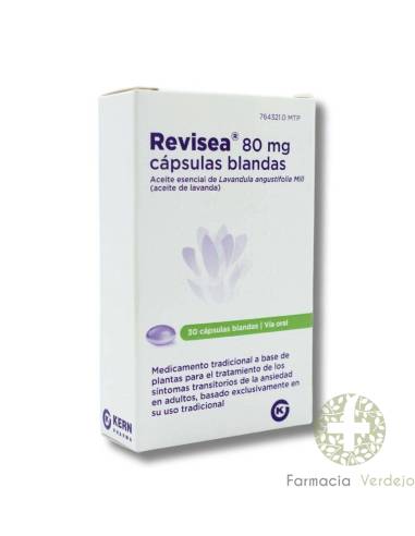 REVISEA 80 MG 30 CÁPSULAS DE GELATINA MOLE