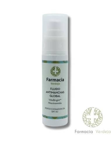 FLUIDO ANTIMANCHAS GLOBAL PERFERCCIONADOR DIA SPF50+ FARMACIA VERDEJO