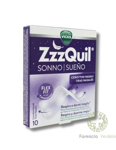 ZZZQUIL SLEEP 10 NASA STRIPS Respire e durma melhor