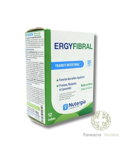 ERGYFIBRAL TRANSITO INTESTINAL 12 CUBITOS NUTERGIA