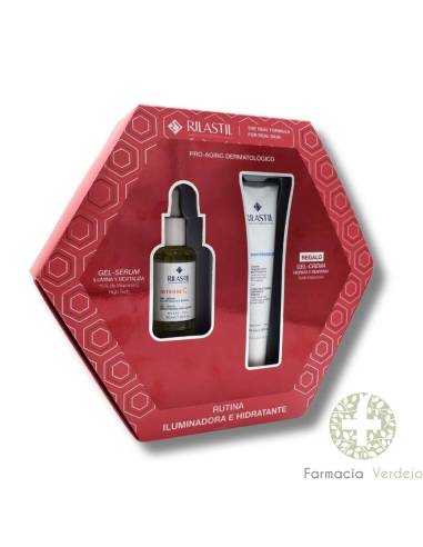 RILASTIL PACK GEL-SERUM INTENSE C + HYDROTENSEUR (REGALO)