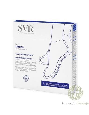 SVR XERIAL PEEL MASCARILLA EXFOLIANTE PARA PIES 20 ML Elimina callosidades y rugosidades