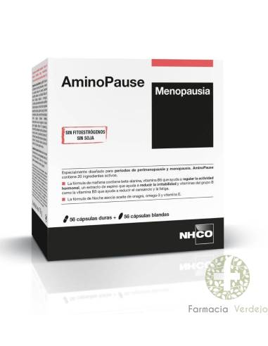 AMINOPAUSE MENOPAUSA 56 CÁPSULAS + 56 CÁPSULAS MOLES