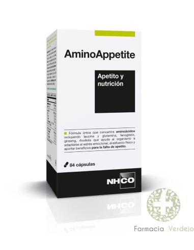 AMINOAPPETITE APETITO Y NUTRICION 84 CAPSULAS