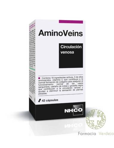 AMINOVEIAS CIRCULAÇÃO VENOSA 42 CÁPSULAS