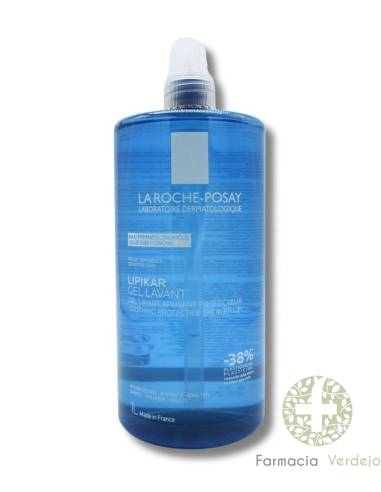 LIPIKAR GEL LAVANTE 1000 ML CON DOSIFICADOR LA ROCHE POSAY