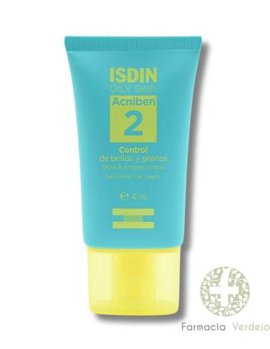 ACNIBEN CONTROLE DE GLOSS E GRÃOS CREME DE GEL ISDIN