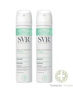 SPIRIAL DESODORANTE SPRAY  ANTITRANSPIRANTE DUPLO SVR