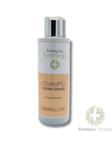 CHAMPU CASPA-GRASA ALTA TOLERANCIA 200ML (O/N) FARMACIA VERDEJO