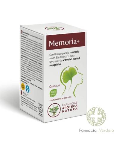 MEMORIA+ 50 CAPSULAS  ABOCA