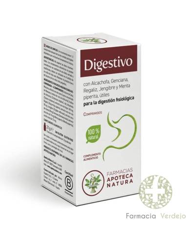 DIGESTIVO 14 COMPRIMIDOS APOTECA NATURA