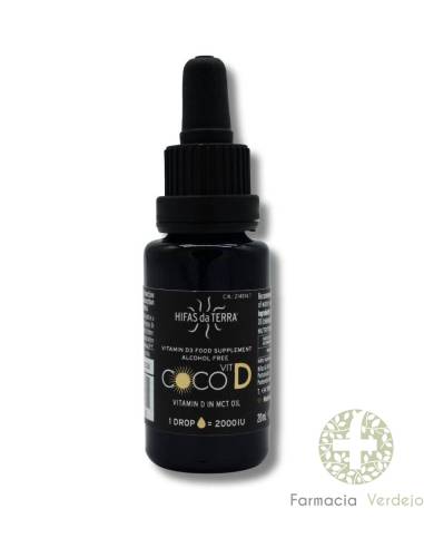 COCO VIT D 20 ML HIFAS DA TERRA