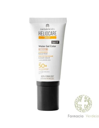 HELIOCARE 360º COLOR WATER GEL PROTETOR SOLAR FPS 50+ 50 ML BEGE COR