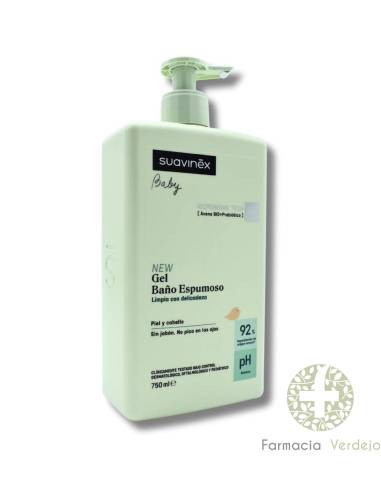SUAVINEX GEL PEDIÁTRICO CHAMPU ESPUMANTE 750 ML