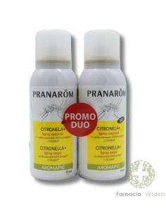 AROMAPIC CITRONELA SPRAY DUO 75ML X2 PRANAROM