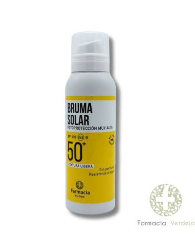 BRUMA SOLAR  50+ 100 ML FARMACIA VERDEJO