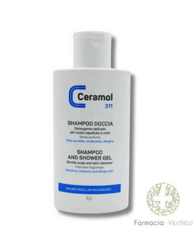 CERAMOL GEL SHAMPOO 311 200 ML Pele sensível, intolerante e alérgica