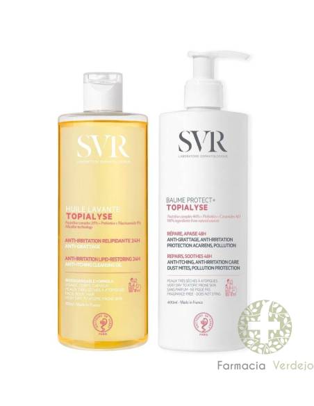 TOPIALYSE BAUME PROTECT + SVR 1 ENVASE 400 ML