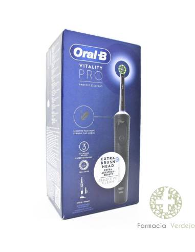 ORAL B ESCOVA DE DENTES ELÉTRICA VITALITY PRO BLACK