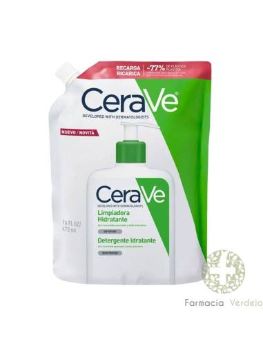 CERAVE LIMPIADORA HIDRATANTE 473 ML RECARGA
