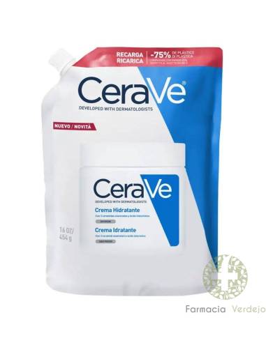 CERAVE CREMA HIDRATANTE 454G RECARGA