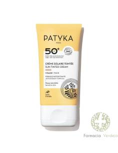 CREME SOLAIRE TEINTEE VISAGE 50+ 40ML PATYKA