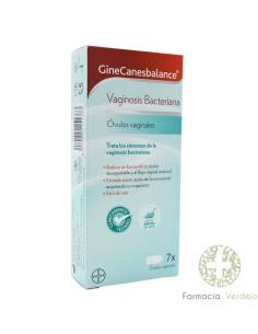 GINECANESBALANCE VAGINOSIS BACTERIANA 7 OVULOS VAGINALES