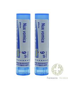 NUX VOMICA BOIRON C9 GLOBULOS 2 ENVASES 4 G