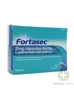 FORTASEC 2 MG 20 CÁPSULAS Controle de diarreia ocasional