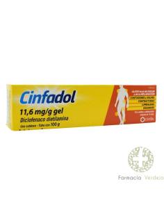 CINFADOL 11,6 MG/G GEL PARA A PELE 1 TUBO 100 G