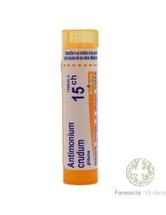 ANTIMONIUM CRUDUM 15CH GRANULOS TUBO SIMPLE BOIRON