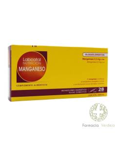 MANGANESO 28 AMPOLLAS LABCATAL