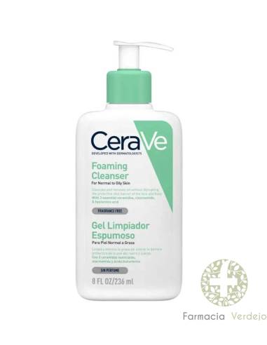 GEL LIMPIADOR ESPUMOSO  236 ML CERAVE