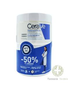 CREMA HIDRATANTE 340G PACK 2º UNIDAD 50% DTO CERAVE