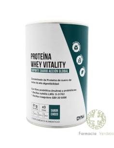 PROTEINA WHEY VITALITY DYNA 300GR SABOR CHOCO