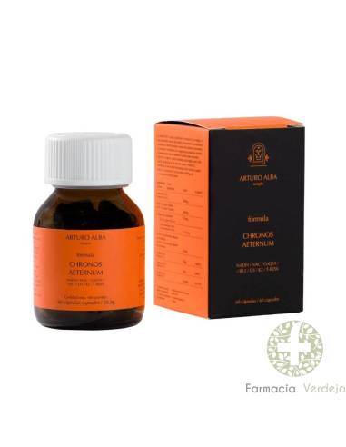 ARTURO ALBA CHRONOS AETERNUM 60 CÁPSULAS