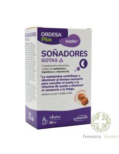 SOÑADORES GOTAS +3 AÑOS 30ML ORDESA